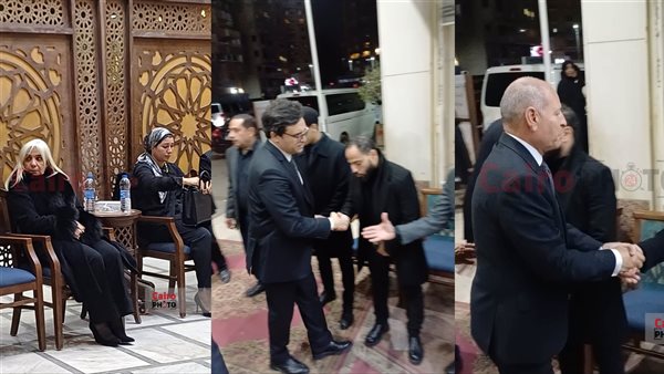  عزاء زوجة لمياء