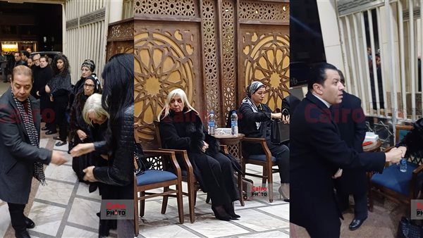 عزاء زوج لمياء زايد