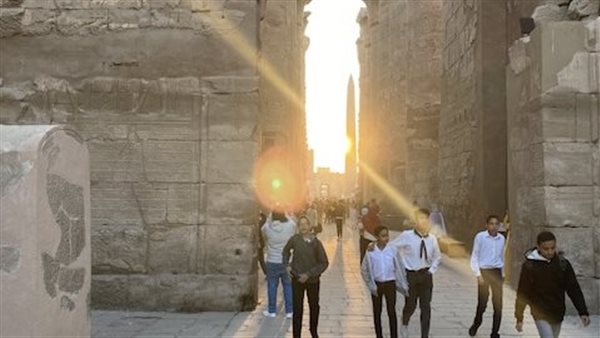 تعامدالشمس على معابد