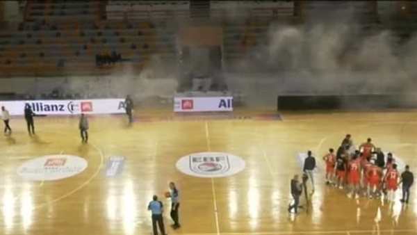 حريق في صالة برج