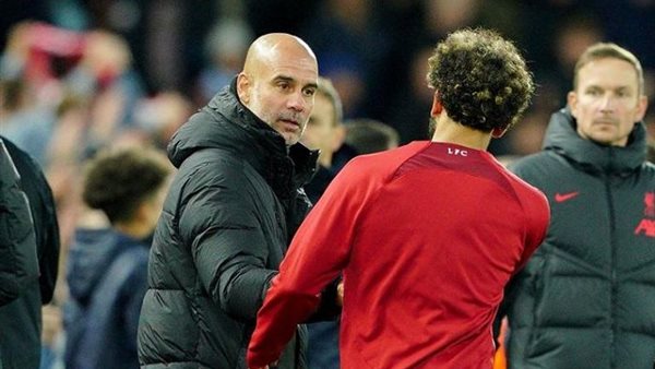 محمد صلاح وبيب جوارديولا