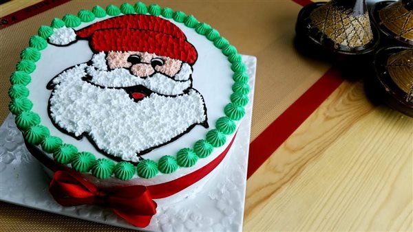 كعكة رأس السنة..