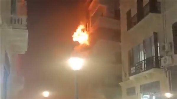 حريق داخل وحدة سكنية