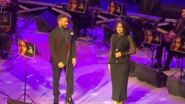 تامر حسني وابنة محمد