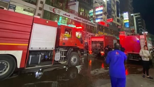 جانب من الحريق 