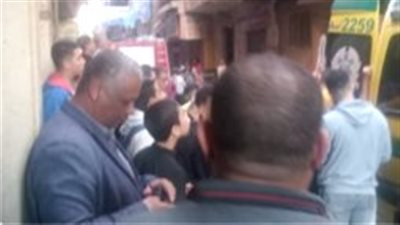 مصرع 7 أشخاص إثر نشوب حريق داخل محل شمع بشبرا الخيمة|بث مباشر 