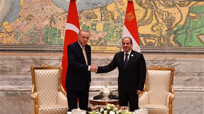 سوريا وفلسطين أبرز الملفات.. الرئيس السيسي يلتقي نظيره التركي بالعاصمة الإدارية الجديدة