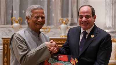 رئيس وزراء بنجلاديش يؤكد للسيسي رغبة بلاده في تعزيز التعاون مع مصر 