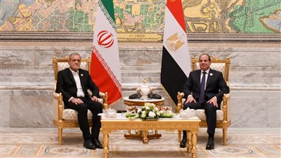 الرئيس الإيراني يوجه الشكر للسيسي على جهود مصر المبذولة للتوصل لوقف إطلاق النار بغزة