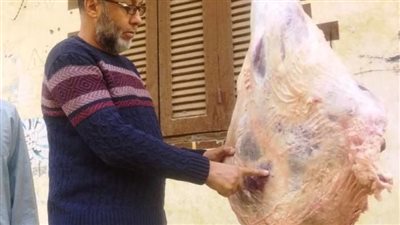 ضبط 70 كجم من اللحوم والكبدة مجهولة المصدر في أسوان