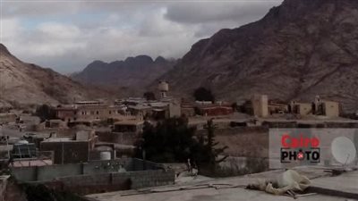 الصغرى تقترب من صفر.. سحب وغيوم وانخفاض في درجات الحرارة بسانت كاترين | صور