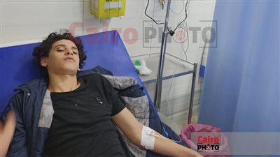 تدهور الحالة الصحية للناجي الوحيد من حادث اللاعب رجب عمران ونقله للمستشفى