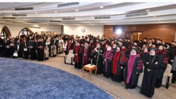 جانب من حفل التخرج