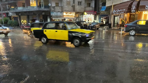 أجواء ممطرة في الإسكندرية