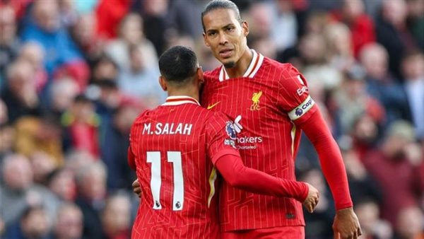 محمد صلاح وفان دايك