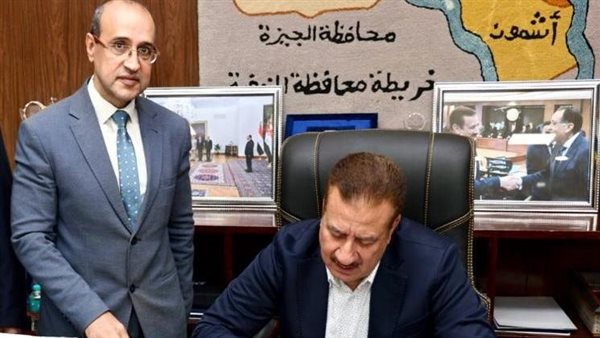 محافظ المنوفية ووكيل