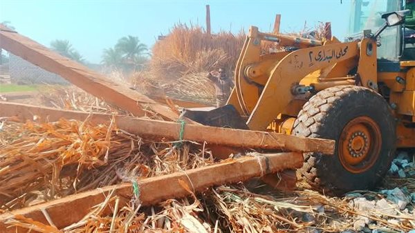 حملة إزالات في أسيوط