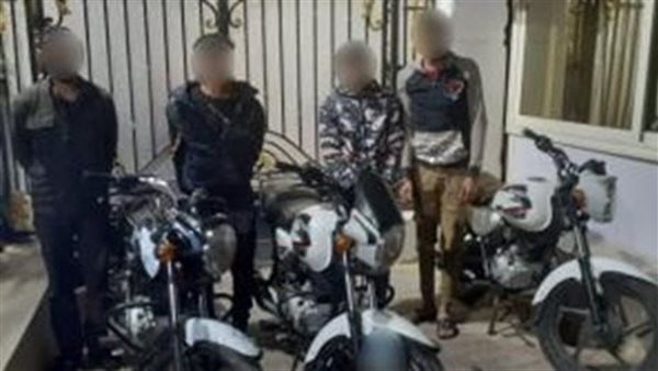 المتهمون بسرقة الدراجات