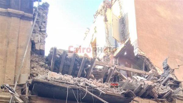 انهيار عقار الجمالية