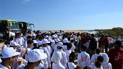 محمية رأس محمد تستقبل أطفال المحافظات الحدودية ضمن مشروع أهل مصر