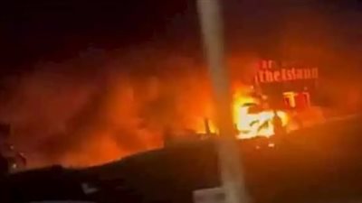 السيطرة على حريق منشأة في نطاق نادي المعلمين بالإسكندرية 