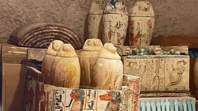 متحف آثار شرم الشيخ يعرض مجموعة من المقتنيات المُستخدمة في عملية التحنيط 