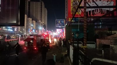 ننشر أسماء مصابي حريق مخزن مجاور لنادي المعلمين في الإسكندرية