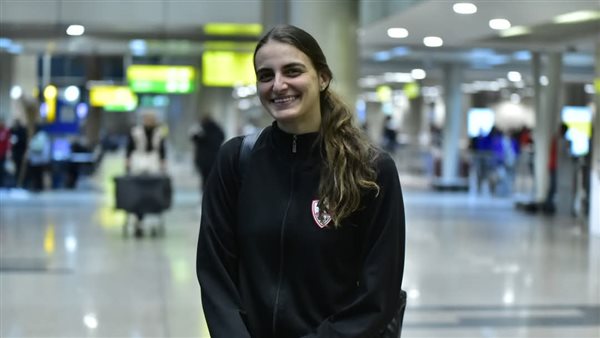 إحدى لاعبات الزمالك