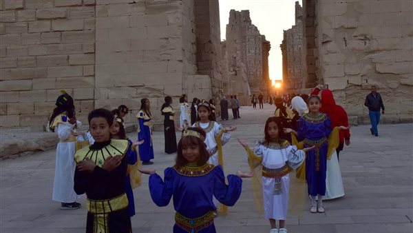 تعامد الشمس على معابد