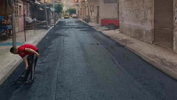 رصف شوارع الإسكندرية