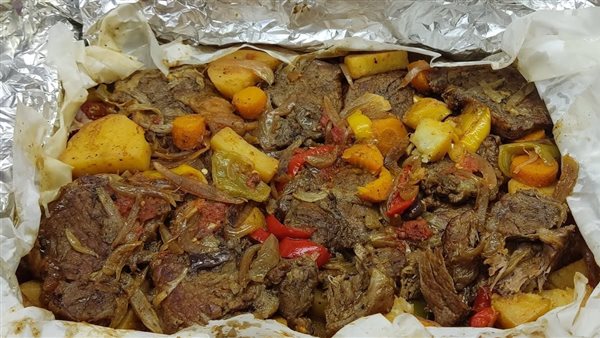 طريقة عمل ورقة اللحمة