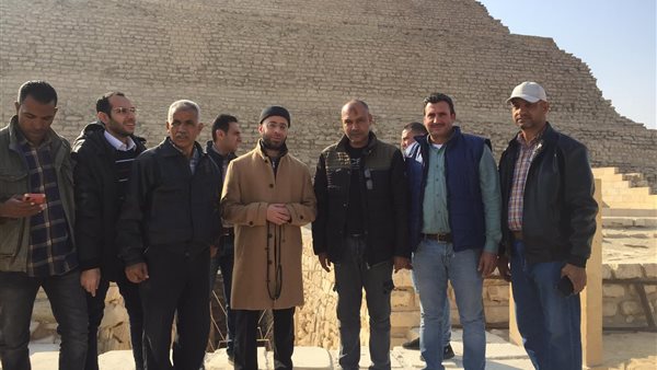 وزير الأوقاف والوفد