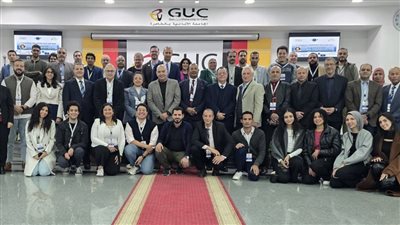 رئيس مجلس أمناء الجامعة الألمانية يفتتح أسبوع الابتكارات المعلوماتية الجغرافية المكانية الأول