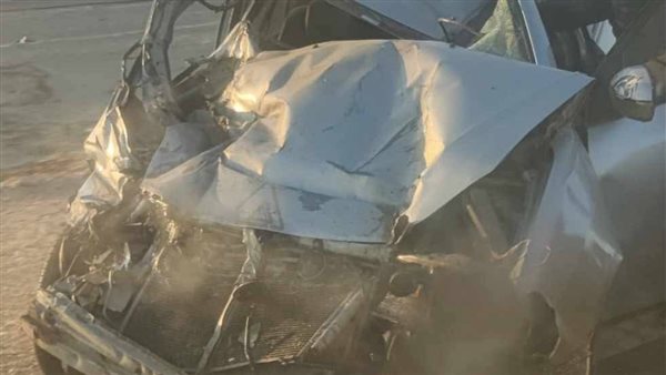 حادث تصادم سيارتين
