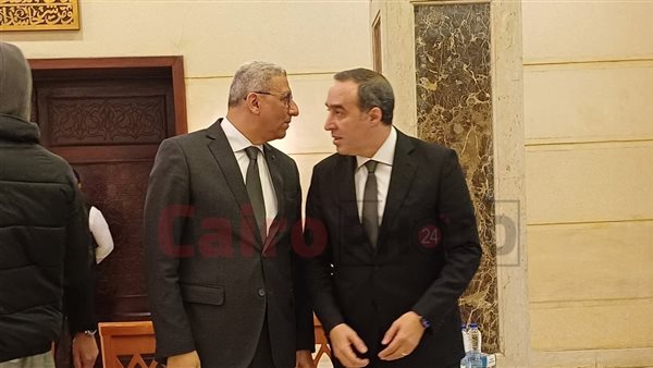 عزاء والدة المستشار