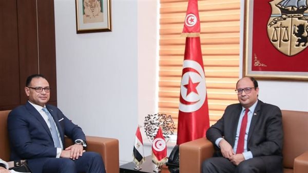 سفير مصر بتونس ووزير