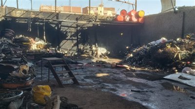 مصرع شخص وإصابة آخر في انفجار أنبوبة غاز داخل مخزن خردة بالإسماعيلية