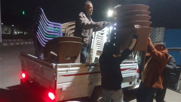 حملة مسائية لإزالة