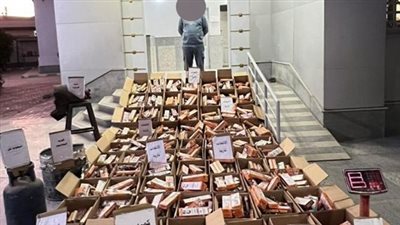 القبض على عامل أدار ورشة لتصنيع الألعاب النارية والإتجار بها في الفيوم