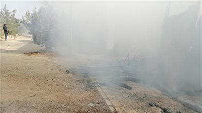 رواكد خشبية.. أول تعليق من التعليم بشأن حريق داخل مدرسة ثانوي بالفيوم 