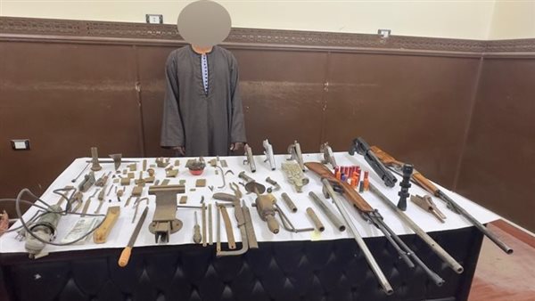 المتهم والمضبوطات