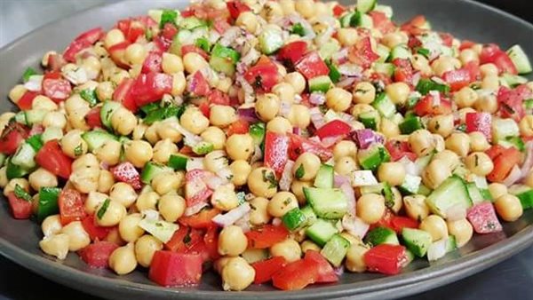 خطوات عمل سلطة الحمص