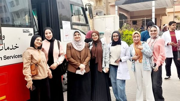 طلاب جامعة المنوفية