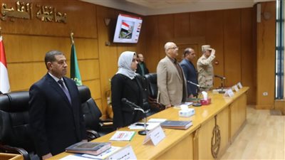 رفع درجة الاستعداد والتنسيق مع كافة الجهات المعنية لتأمين الاحتفالات بالقليوبية