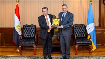 محافظ الإسكندرية يستقبل سفير أرمينيا لتعزيز التعاون المشترك
