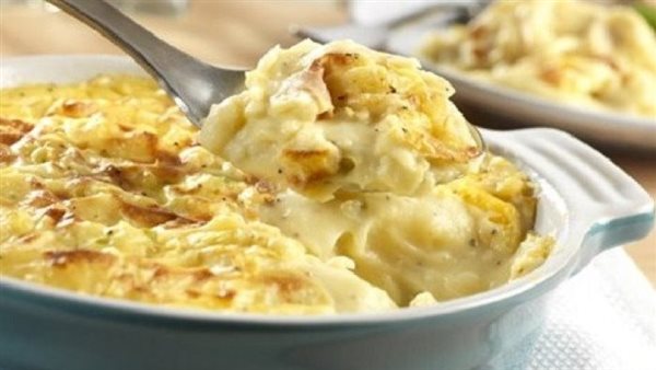  بطاطس بالكريمة