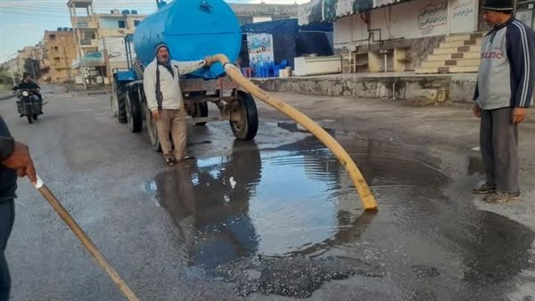 كسح مياه الأمطار