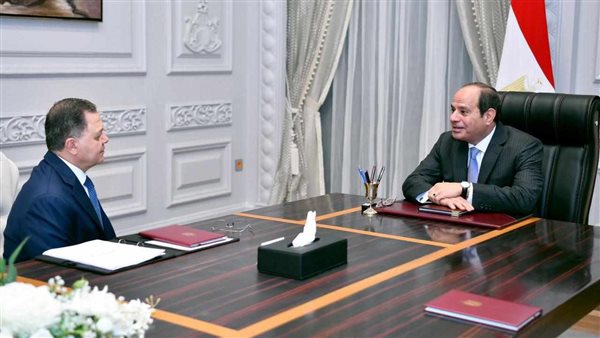 الرئيس السيسي ووزير