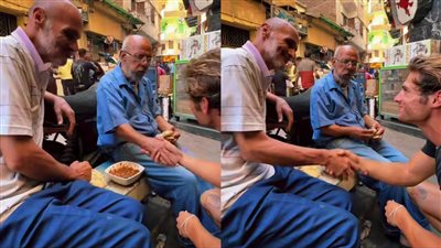 كرم المصريين يبهر سائحا خلال تجوله بأسواق القاهرة: ألطف شعب