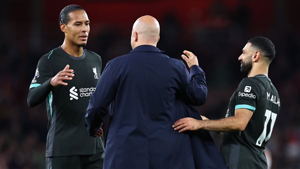 محمد صلاح وآرني سلوت